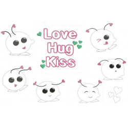 Stickserie - Freddie die Kugel